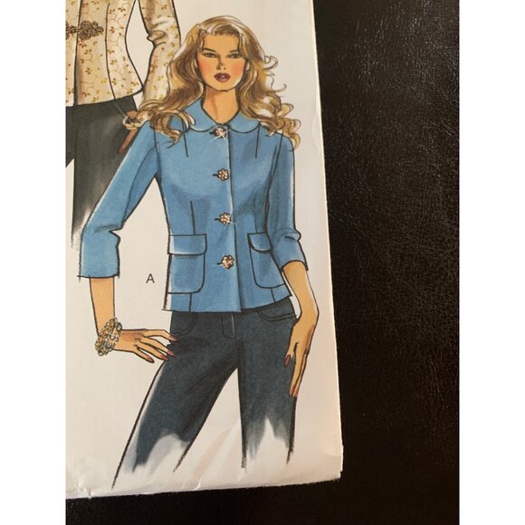 Vogue Misses Jacket Sewing Pattern V7011 Sz 6 - 12 - Uncut - Picture 3 of 10